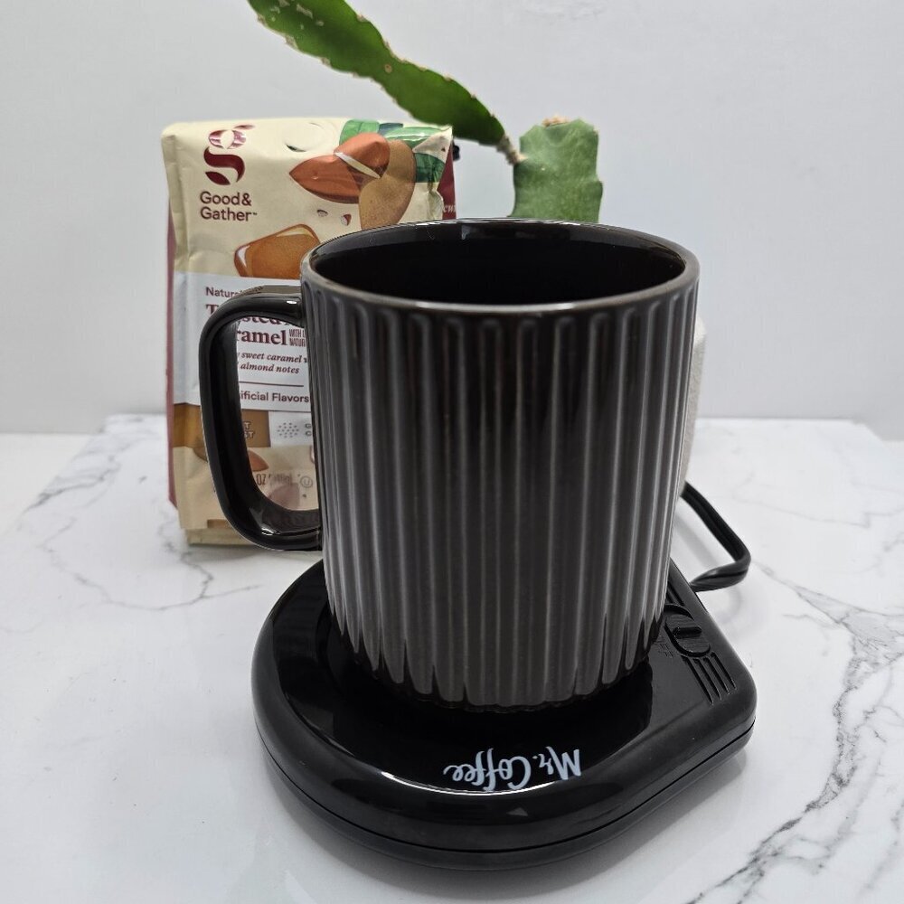 Mr. Coffee | black electric coffee mug cup warmer heating pad